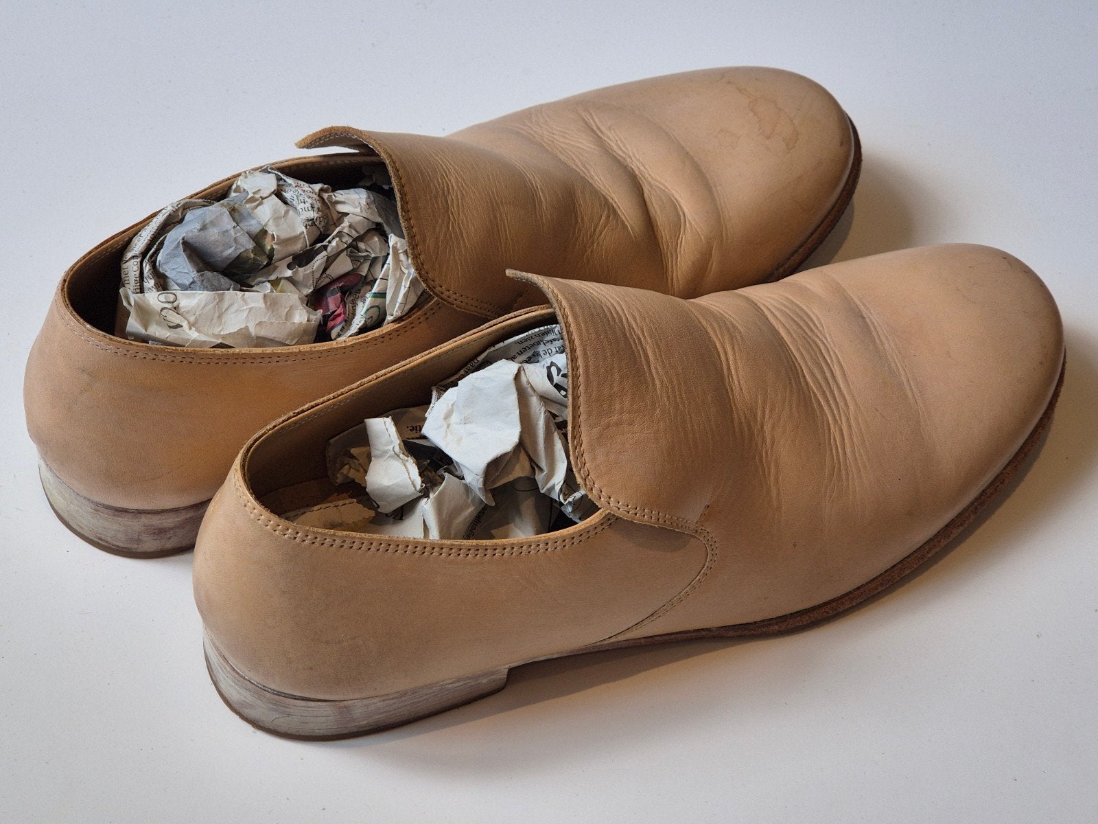 margiela re-edition maat 42, Kleding | Heren, Margiela, Bruin, Zo goed als nieuw, Loafers