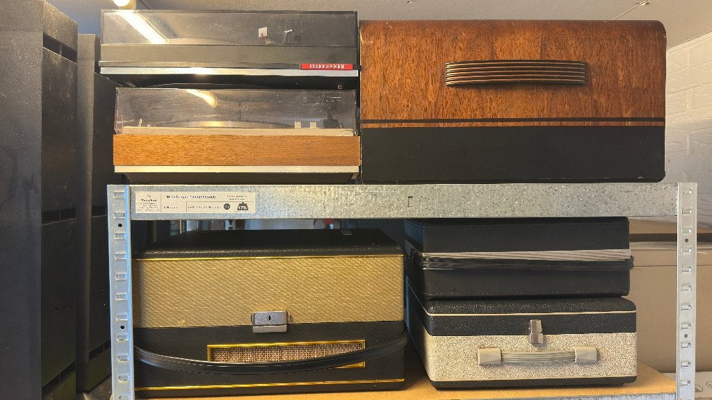 UITZOEKEN: collectie vintage platenspelers / pick-ups, Ophalen, Platenspeler, Overige merken