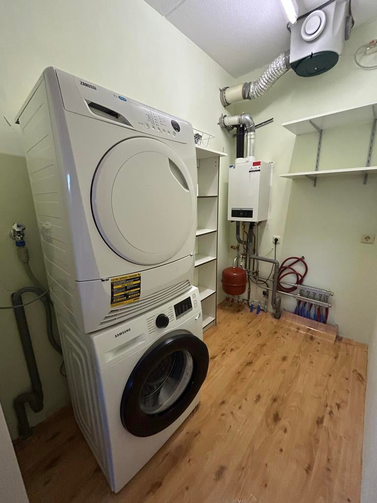 Zanussi Condensdroger 7kg - Ideaal voor appartementen, Ophalen, 6 tot 8 kg, Gebruikt, Anti-kreukfase