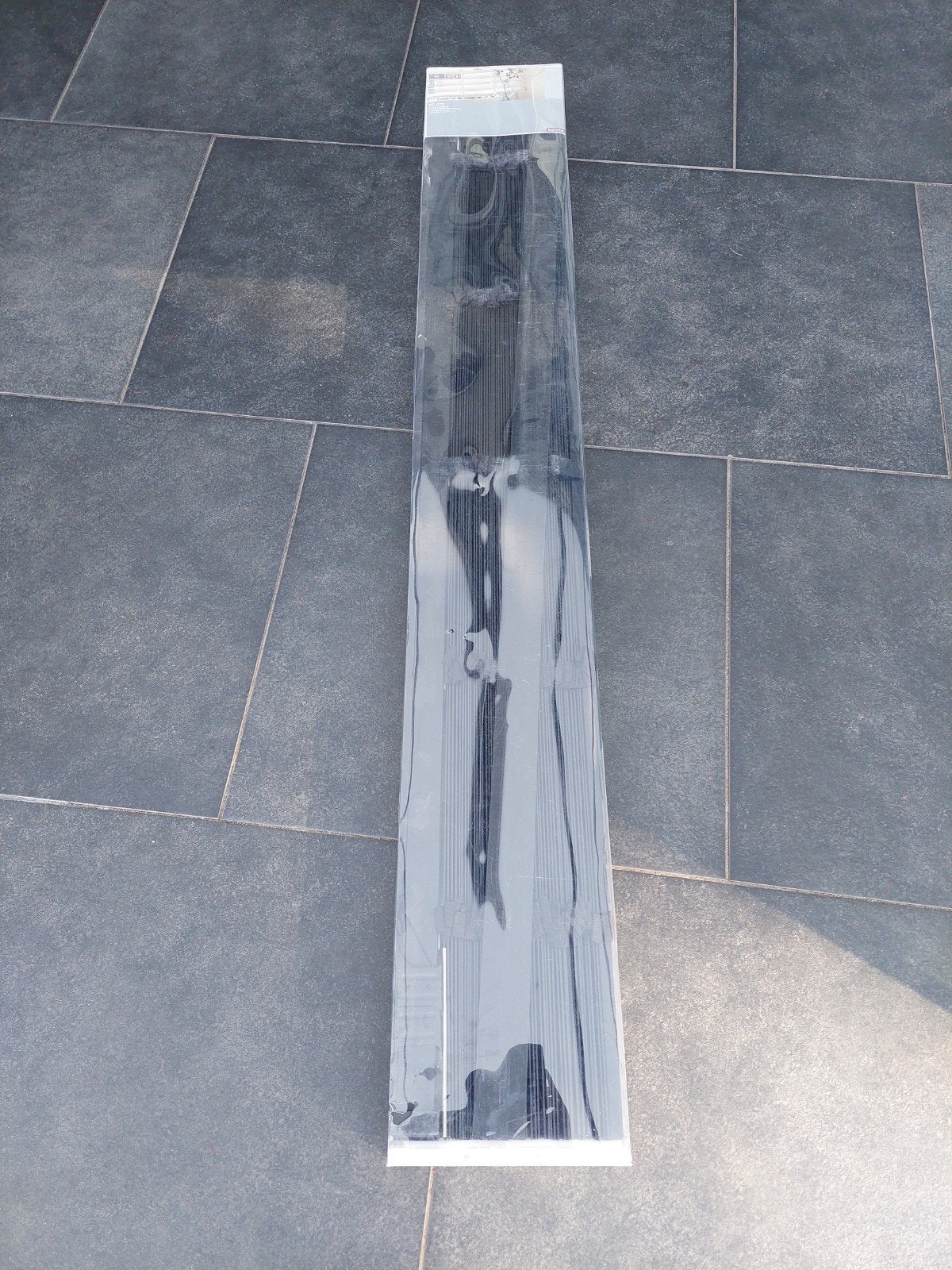 Houten jaloezieën 160x220 cm - Nieuw in verpakking, Huis en Inrichting, Ophalen, Nieuw, Zwart