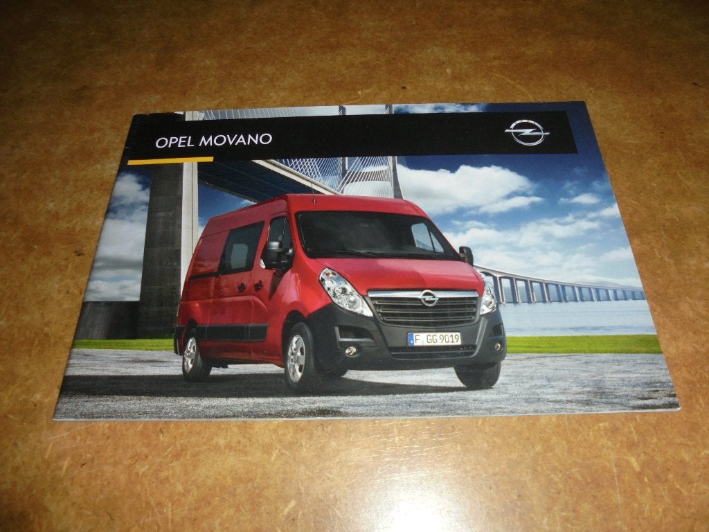 brochure Opel Movano  2016, Ophalen of Verzenden, Nieuw, Opel