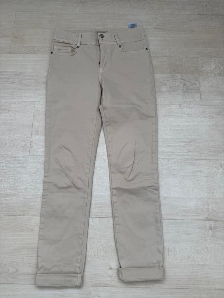 Beige broek van Soya Concept, Beige, Ophalen of Verzenden, Zo goed als nieuw, Maat 36 (S)