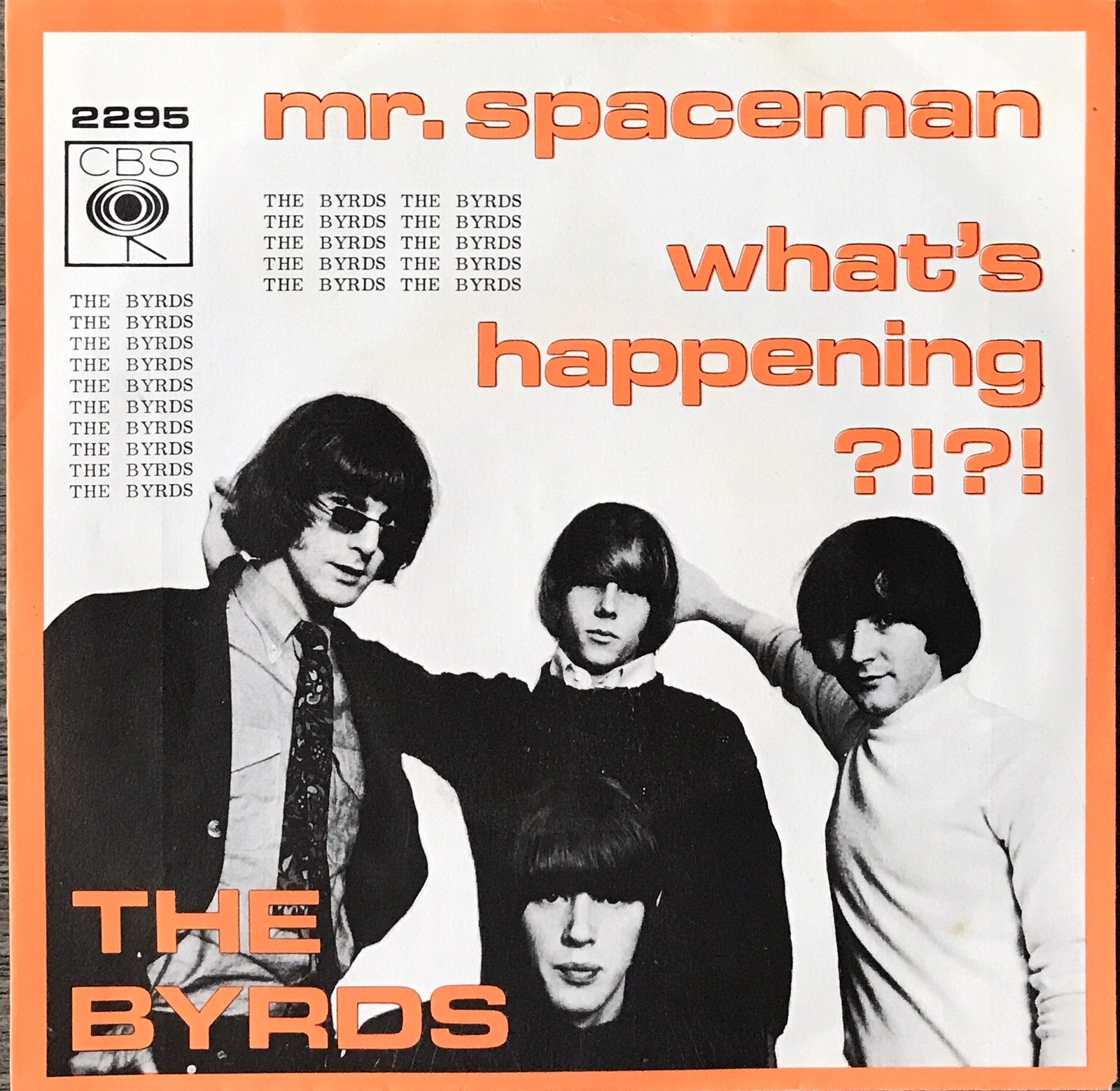 The BYRDS - Mr. Spaceman (NL’66) plaat HEEL MOOI(NL22/US36), Verzenden, 7 inch