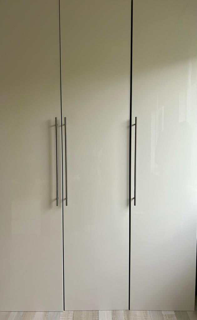 Ikea PAX deuren 3 stuks met handgrepen - hoogglans wit, Ophalen, 200 cm of meer, 50 tot 100 cm, Zo goed als nieuw