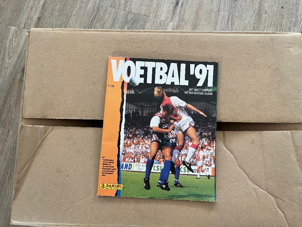 Panini Voetbal 1991 Compleet en Perfecte staat, Ophalen of Verzenden, Zo goed als nieuw, Overige binnenlandse clubs, Poster, Plaatje of Sticker