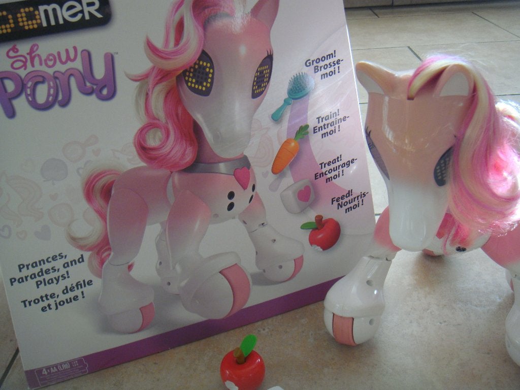 Zoomer Show Pony interactieve paard complete ALS NIEUW!, Ophalen of Verzenden, Zo goed als nieuw, Jongen of Meisje