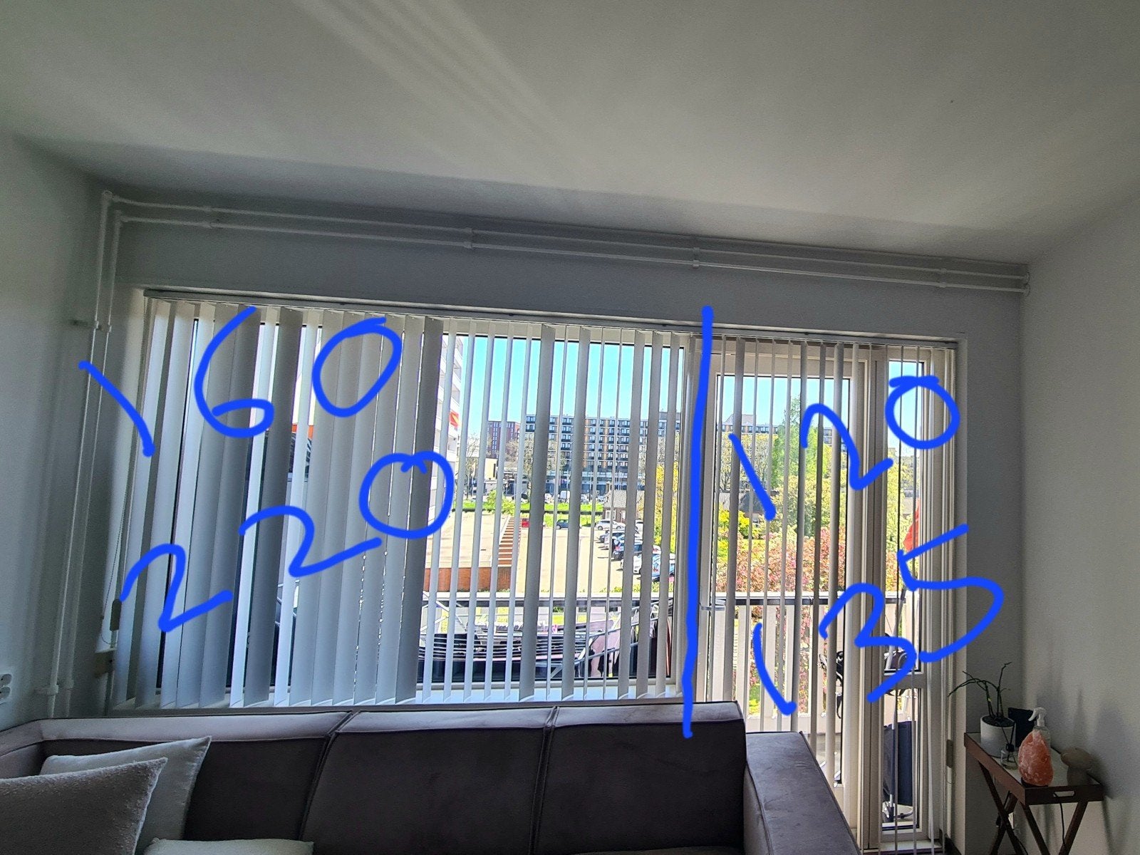 gebogen lamellen lengte 280 cm, Ophalen, Lamellen