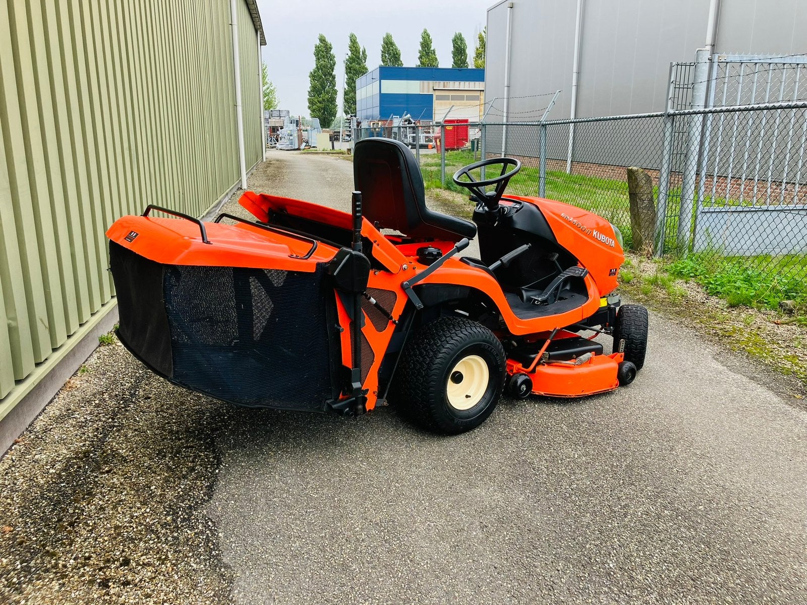 Nette sterke KUBOTA GR Diesel zitmaaier mulch en opvang!!!, Tuin en Terras, Ophalen, Zo goed als nieuw