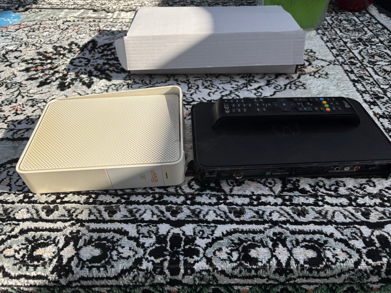 2 x Ziggo Mediabox XL en Connectbox met afstandsbediening, Ophalen, Gebruikt, Harddiskrecorder