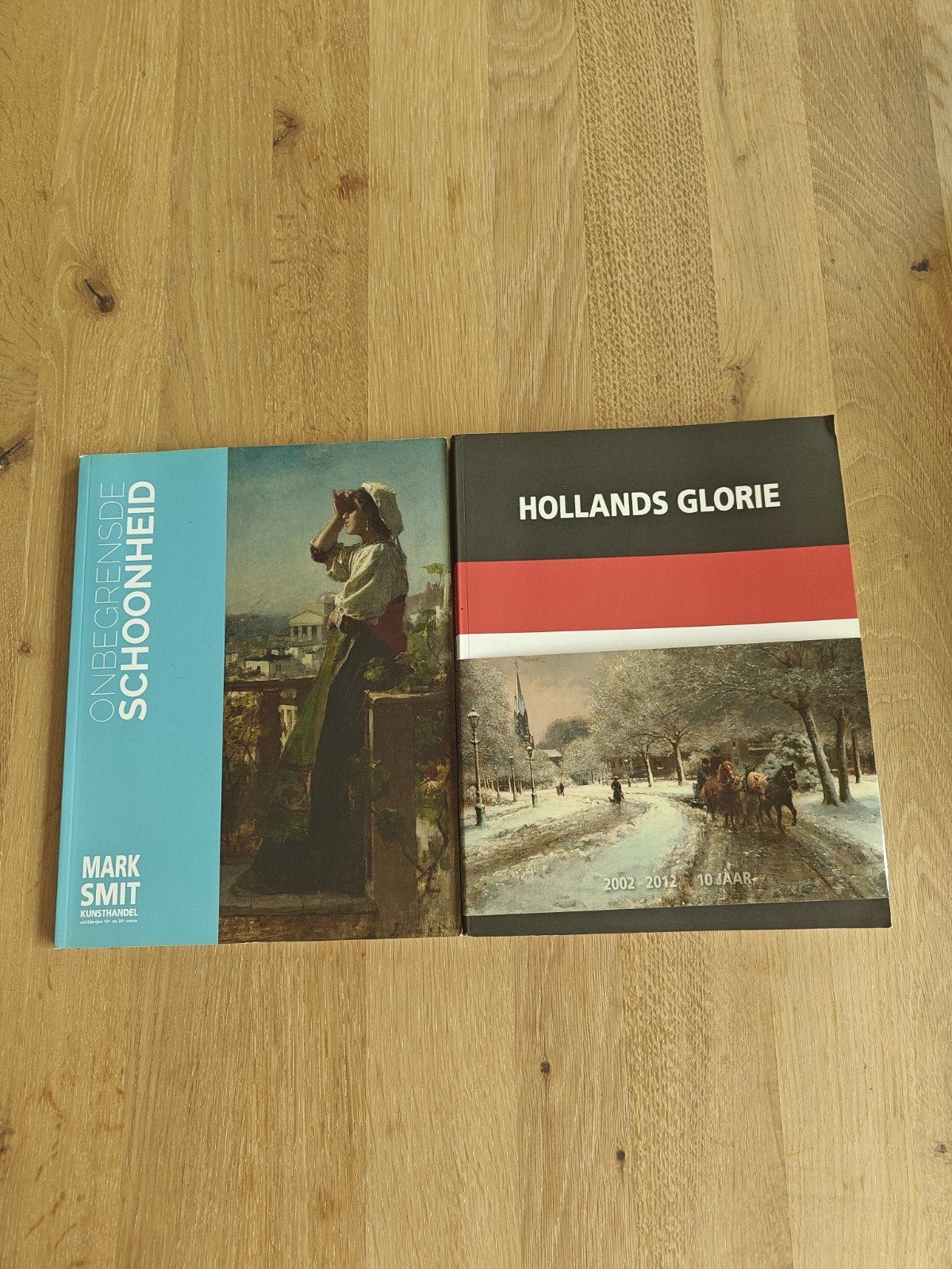 Kunstboeken: Onbegrensde Schoonheid & Hollands Glorie, Ophalen of Verzenden, Zo goed als nieuw, Fotografie algemeen, Mark Smit