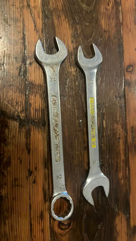 Facom sleutel 24 en 22 mm, Ophalen of Verzenden, Zo goed als nieuw