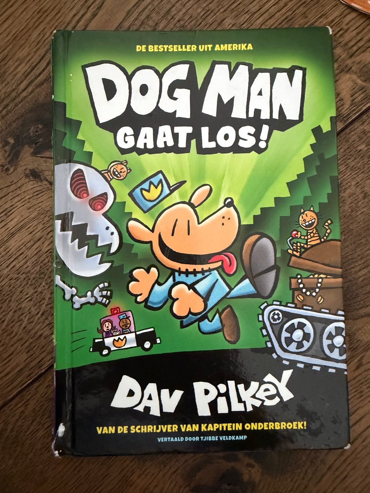 Dog Man Gaat Los! - Dav Pilkey, Ophalen of Verzenden, Gelezen, Fictie