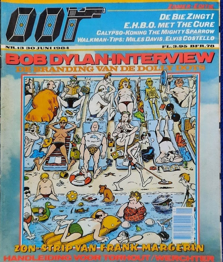 OOR 13-1984 Dylan Blancmange Cure Fad Gadget Dolly Dots Wate, Boeken, Ophalen of Verzenden, Zo goed als nieuw, Muziek, Film of Tv