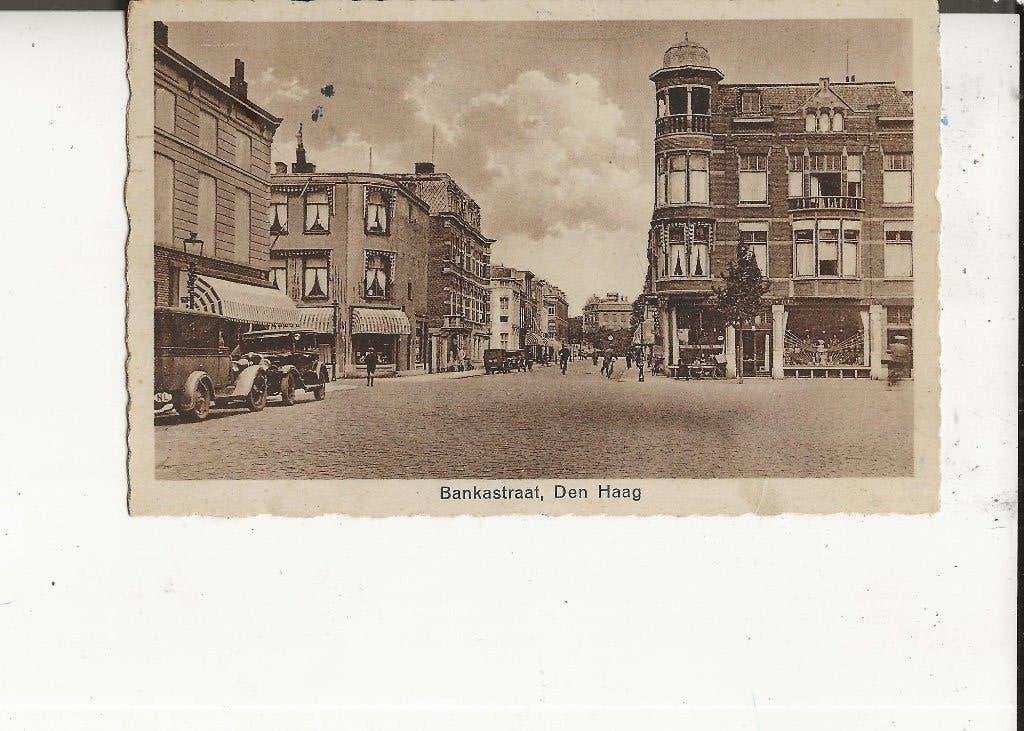 Den Haag Bankastraat naar Dordrecht 18-9-1931, Ophalen of Verzenden, 1920 tot 1940, Gelopen, Zuid-Holland