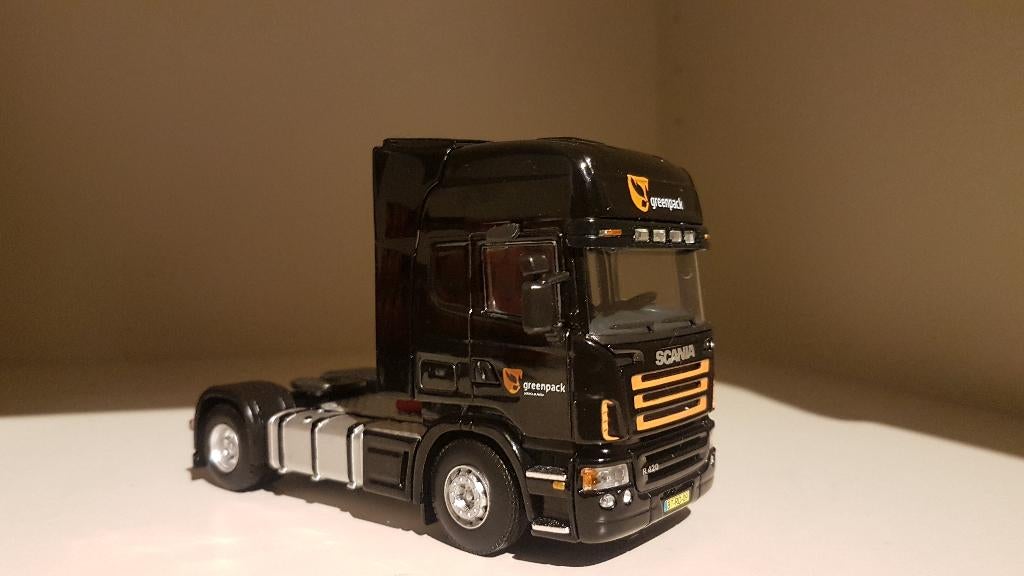 Scania Topline R420 Greenpack, Hobby en Vrije tijd, Modelauto's | 1:50, Ophalen of Verzenden, Zo goed als nieuw, Bus of Vrachtwagen