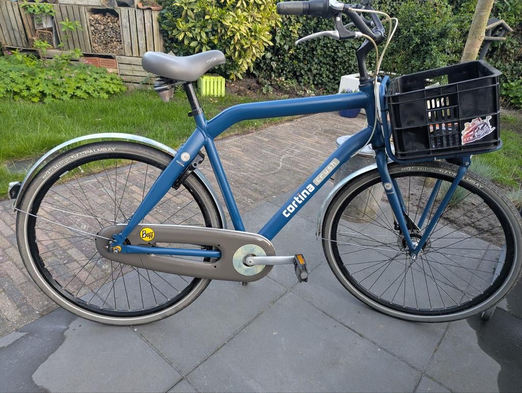 Cortina Crush jongensfiets- Blauw framemaat 56, Fietsen en Brommers, Gebruikt, Versnellingen, Ophalen, Overige merken