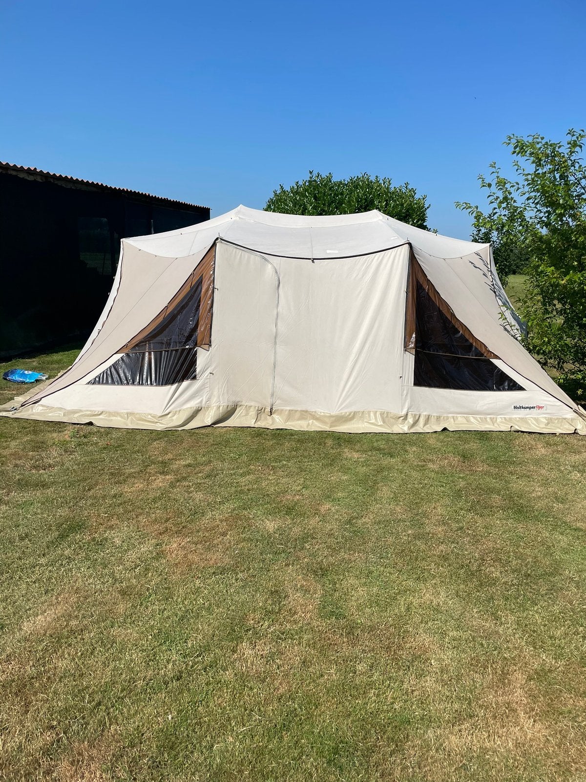 Holtkamper Flyer, Caravans en Kamperen, Tenten, tot en met 5, Gebruikt, Ophalen