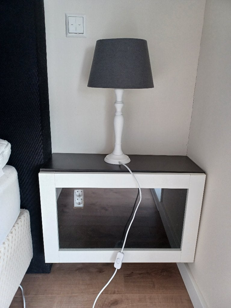 3 * IKEA Besta kast Nachtkast tv meube vitrinedeur zwevend, Ophalen, Gebruikt