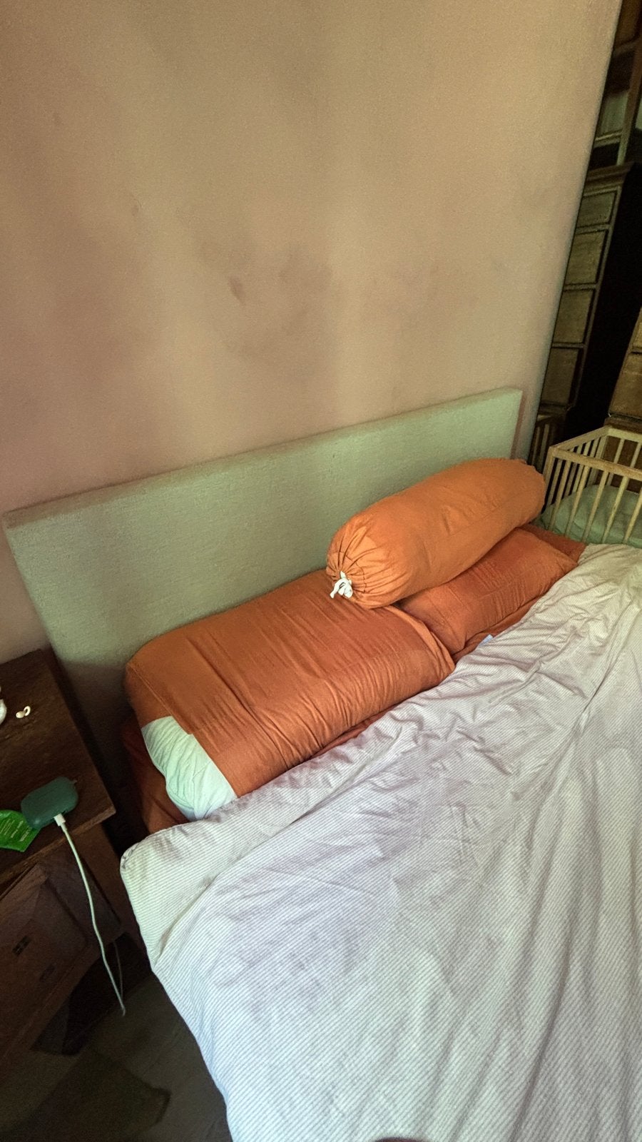 Isabella Bed Boxspring 160x200 - Exclusief matras, Ophalen, Gebruikt, Tweepersoons, 200 cm