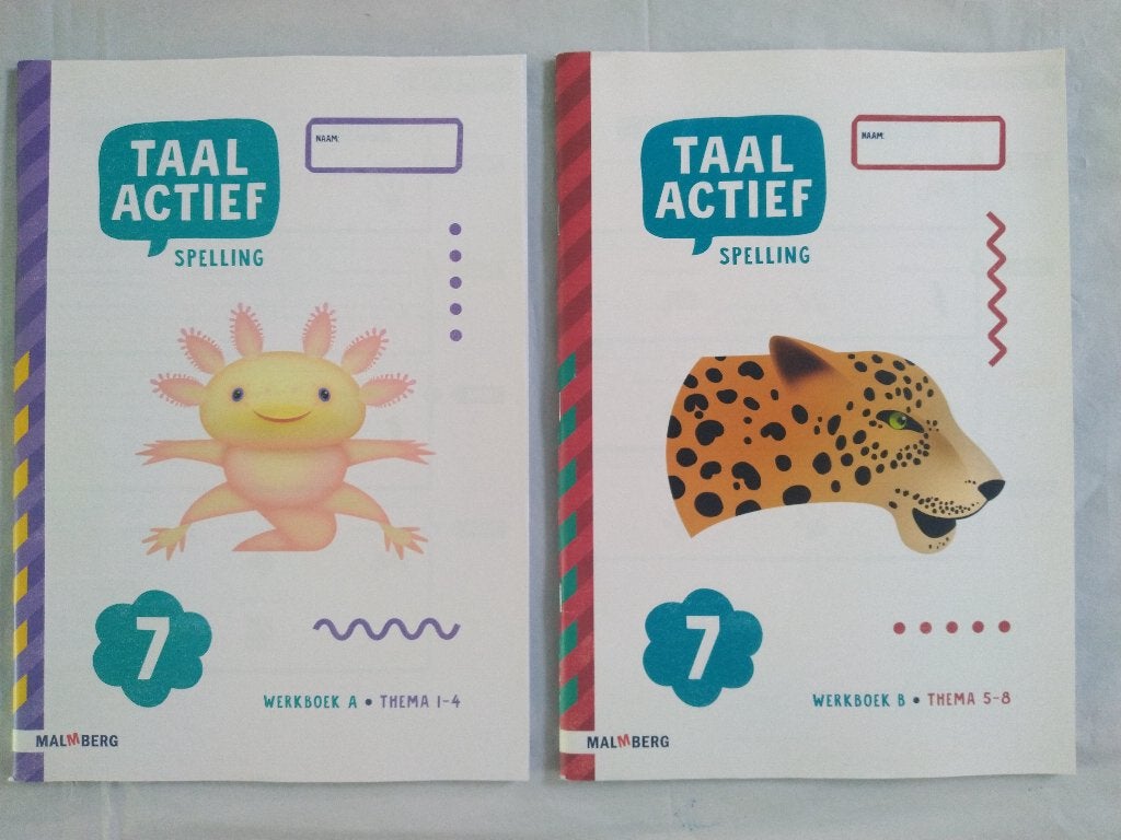 Taal Actief -VERSIE 5 - Groep 7 - Werkboek Spelling 7A en 7B, Ophalen of Verzenden, Nieuw, Overige niveaus, Nederlands