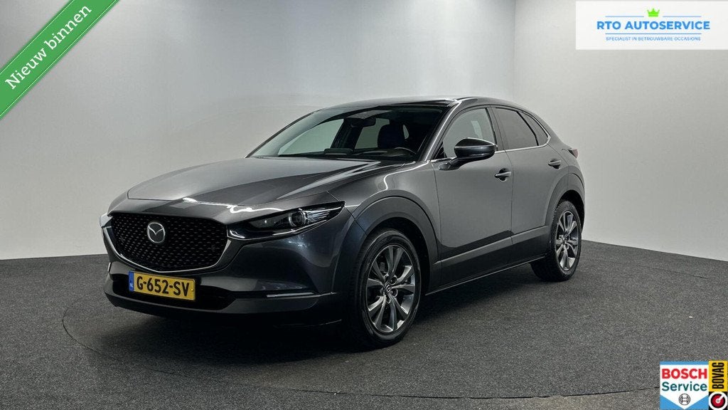 Mazda CX-30 2.0 e-SkyActiv-X M Hybrid Luxury LEER TREKHAAK N, Voorwielaandrijving, 1998 cc, Gebruikt, 4 cilinders