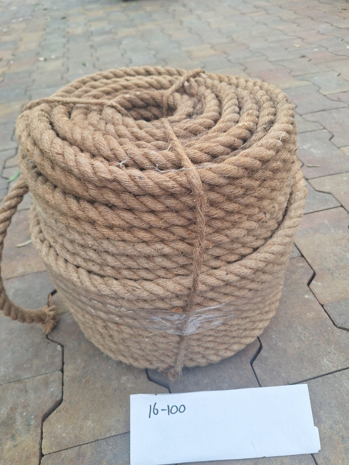 Jute touw 16 mm 100 meter, Ophalen of Verzenden, Nieuw