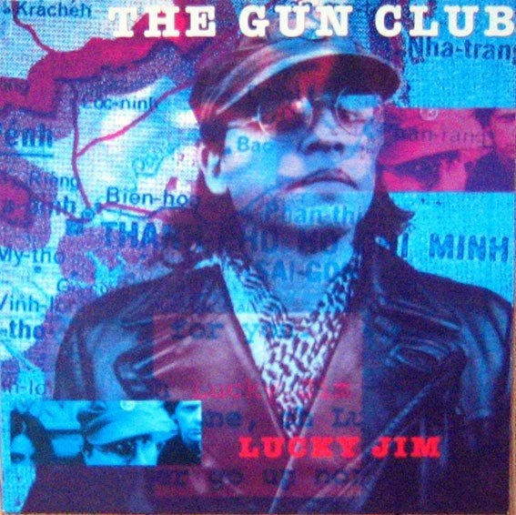 the gun club / lucky jim - garage/punk/blues - ZELDZAAM, Cd's en Dvd's, Vinyl | Rock, Verzenden, Gebruikt, 12 inch