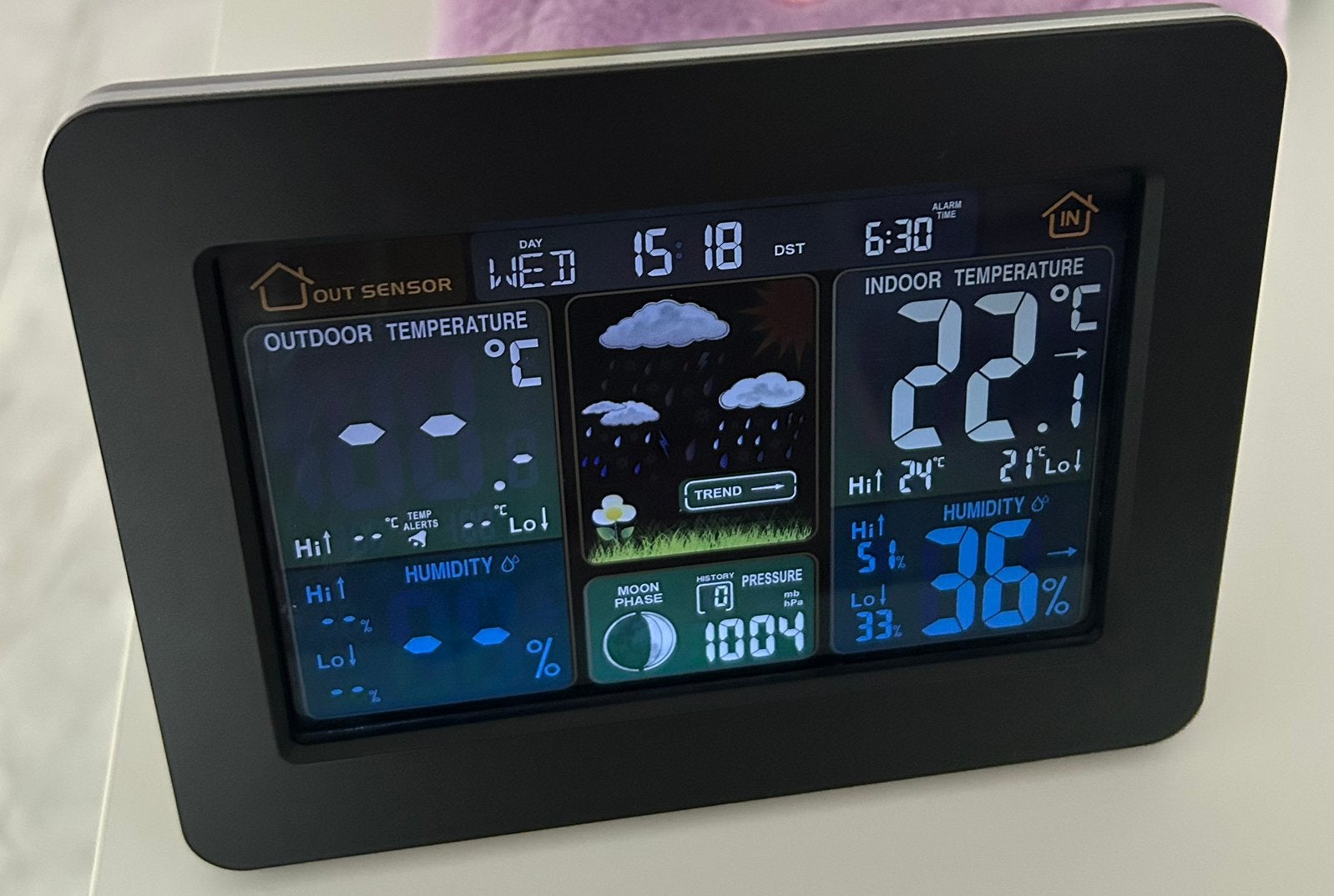 Weerstation (weather station), Ophalen of Verzenden, Zo goed als nieuw