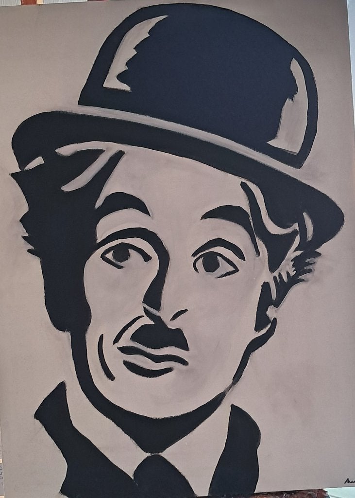 Selfsgeschildert schilderij, Ophalen of Verzenden