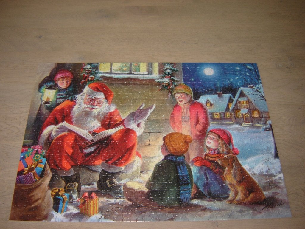 Puzzel CHRISTMAS STORIES 1000 st., Ophalen of Verzenden, 500 t/m 1500 stukjes, Zo goed als nieuw, Legpuzzel
