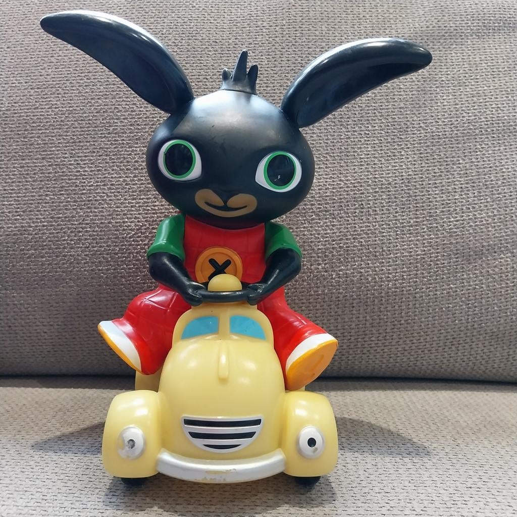 Bing Konijn in Taxi Speelgoedfiguur, Ophalen, Gebruikt