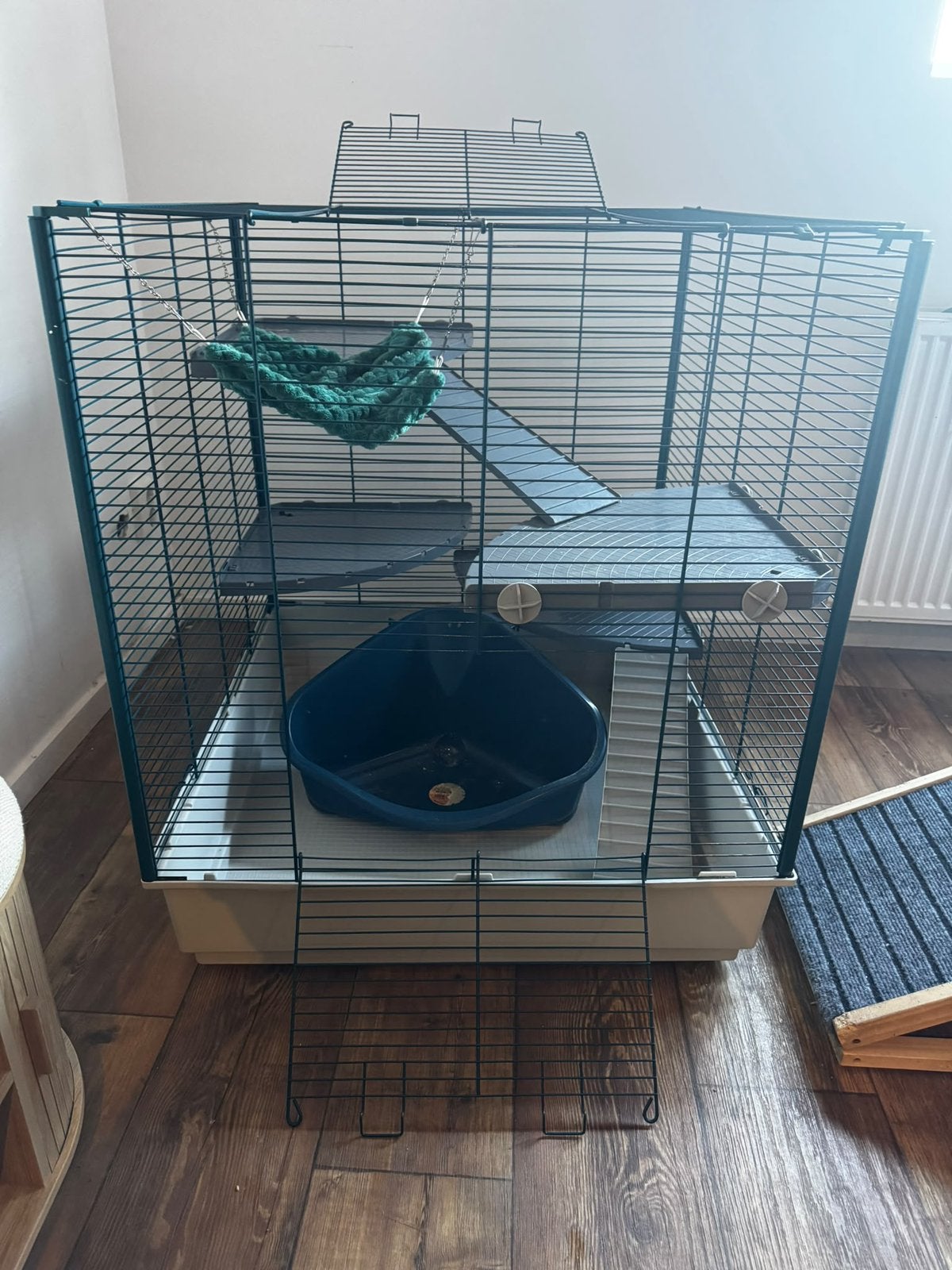 Fretten / knaagdieren kooi 70x70, Ophalen, Kooi, 60 tot 90 cm, Zo goed als nieuw