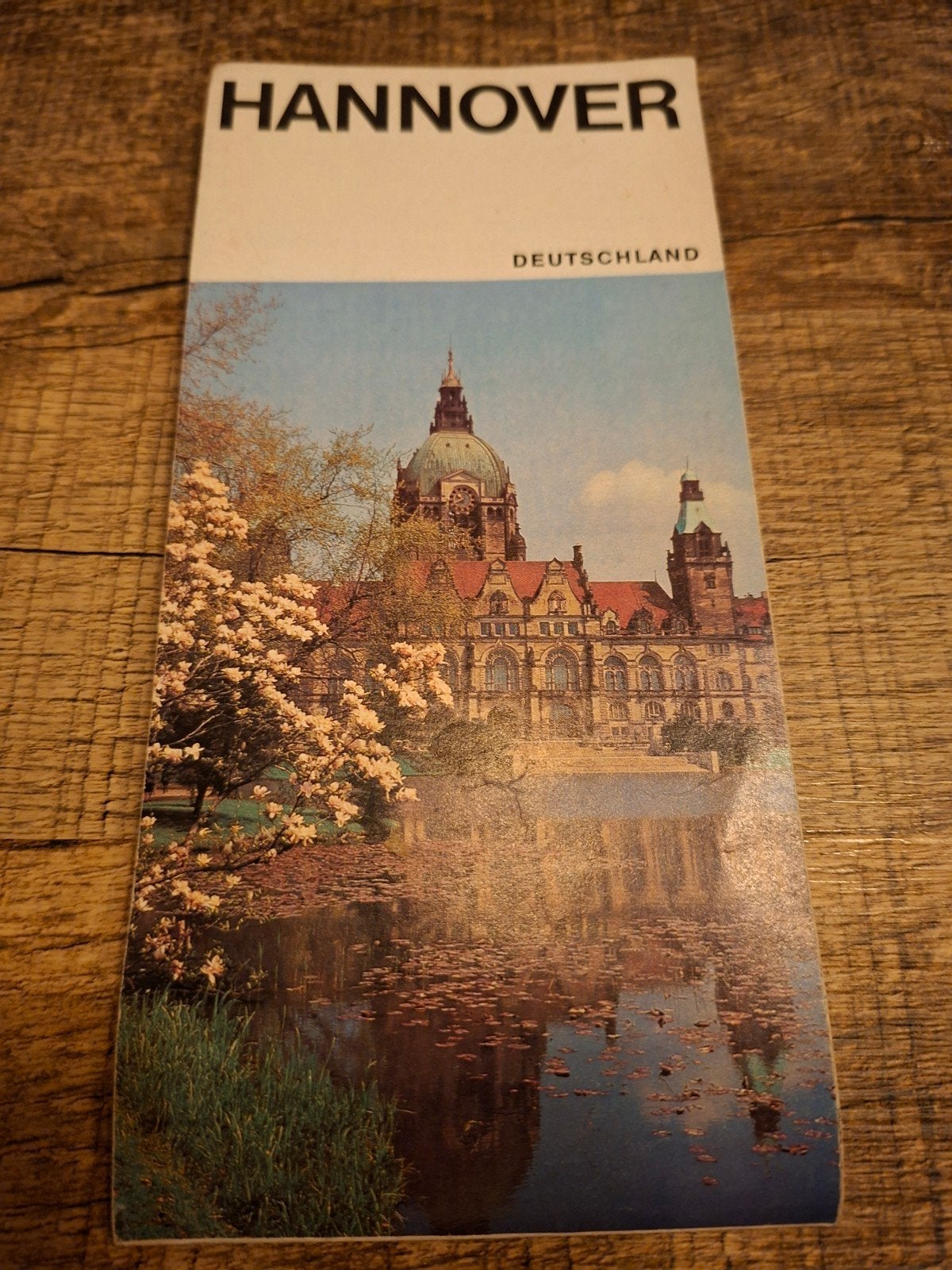 Hannover Duitsland plattegrond, Boeken, Atlassen en Landkaarten, Gelezen, Ophalen of Verzenden, Landkaart, Duitsland