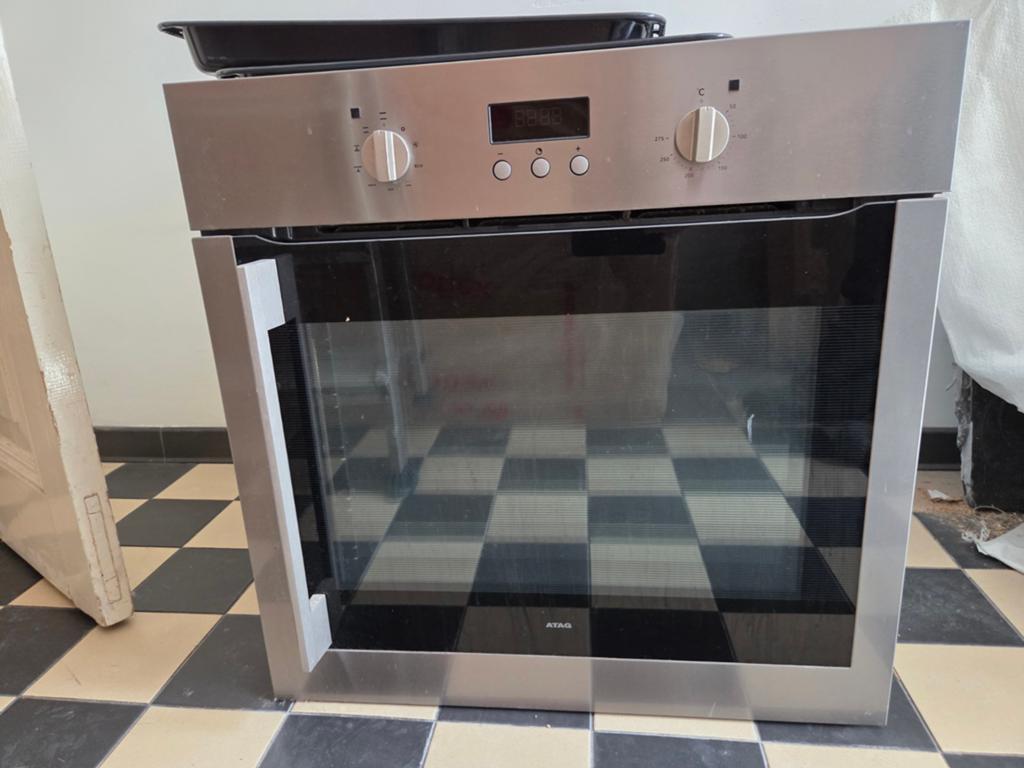 ATAG OX6411LRN Inbouw Oven, Hetelucht met grill functie, Ophalen, Gebruikt, Hete lucht, Heteluchtoven