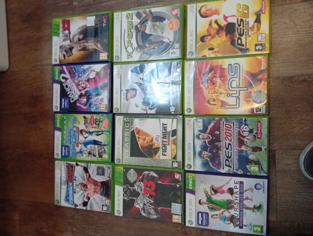 Xbox 360 Sport Game lot, Gebruikt, Ophalen of Verzenden, Sport, 3 spelers of meer