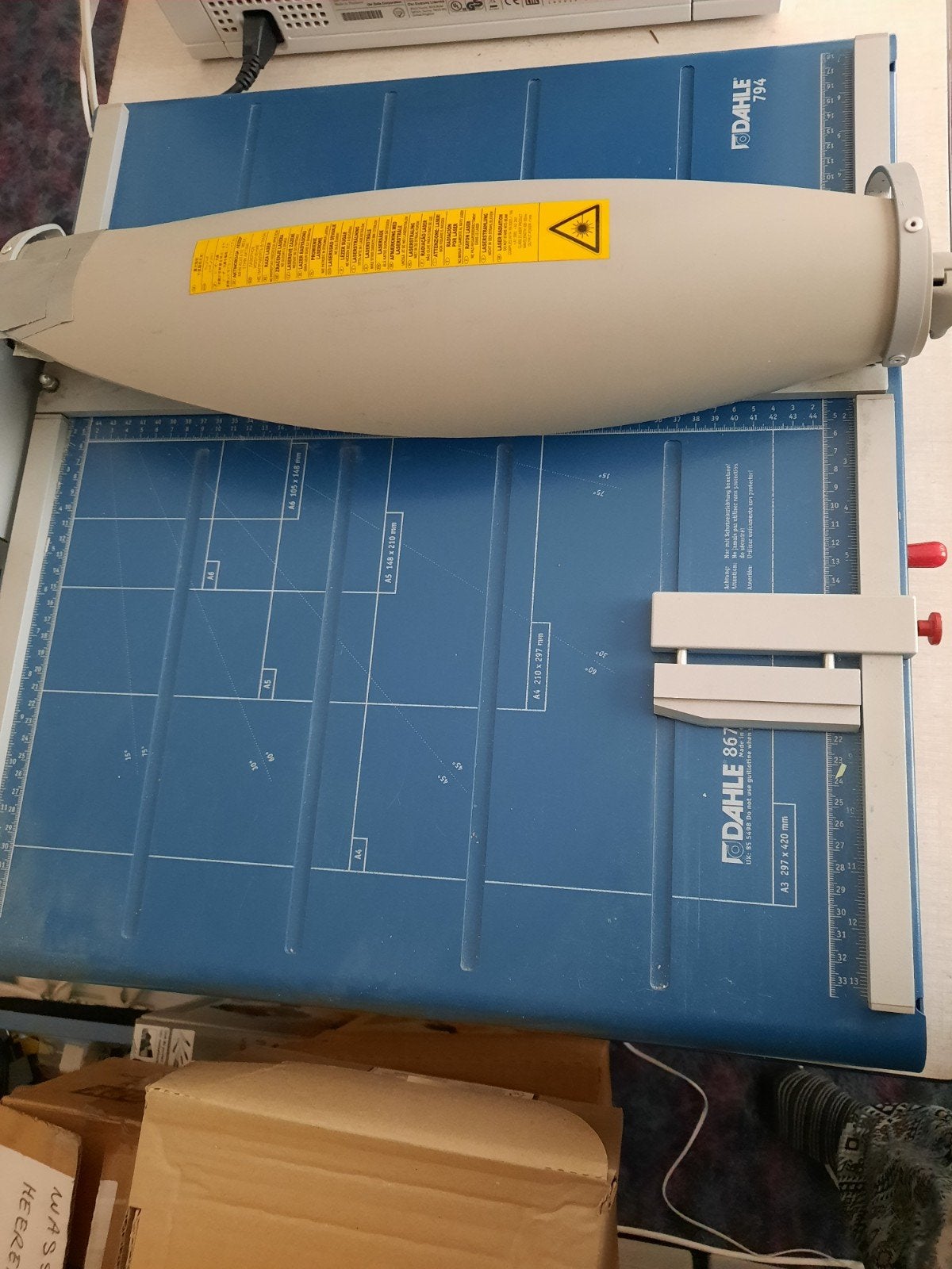 Dahle 794 Rolmes Snijmachine A3 Formaat, Ophalen of Verzenden, Gebruikt