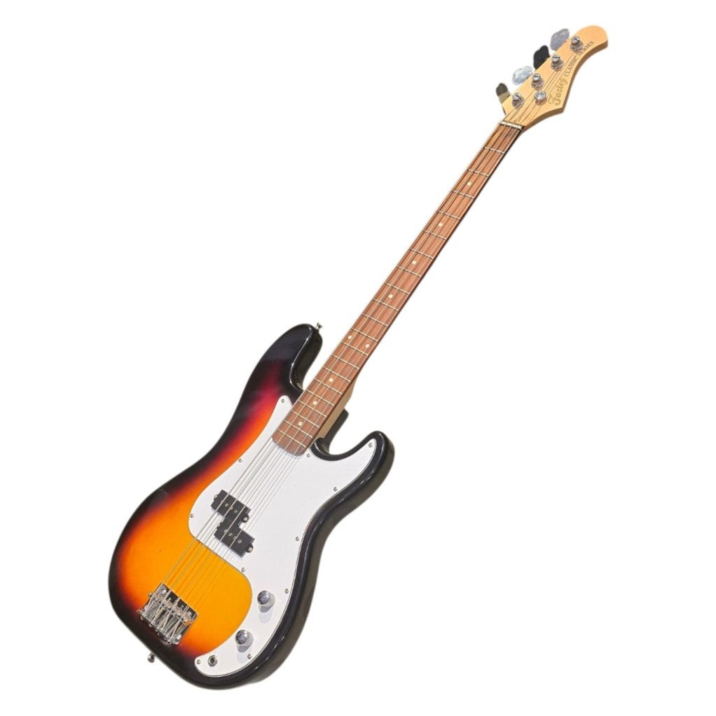 Fazley FPB118 Basgitaar Sunburst | Nette Staat, Flex Ltd., Gebruikt, https://flex.com/contact-us, Nobelstraat 10, 5807 GA Oostrum LB, Limburg, Nederland