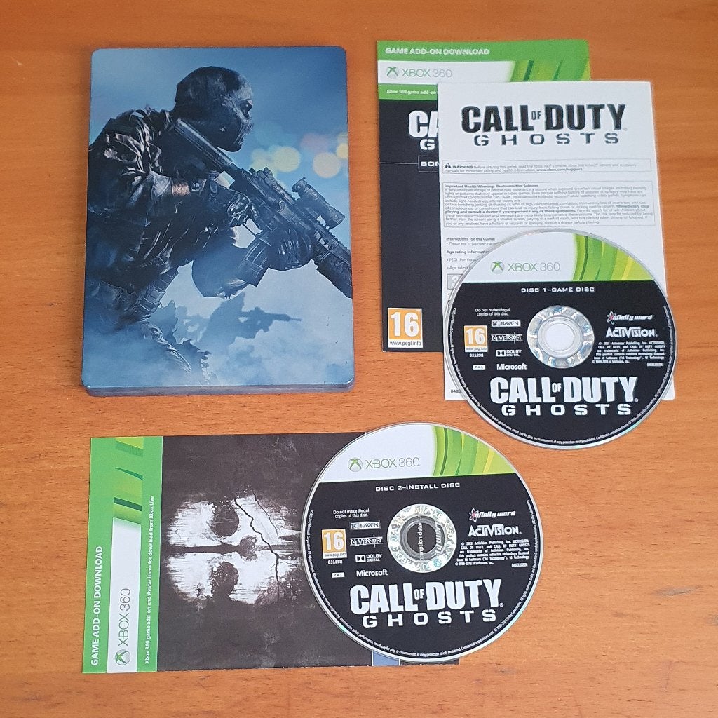 XBOX 360 | Call of Duty Ghosts [Hardened Edition], Gebruikt, Shooter, 1 speler, Ophalen of Verzenden