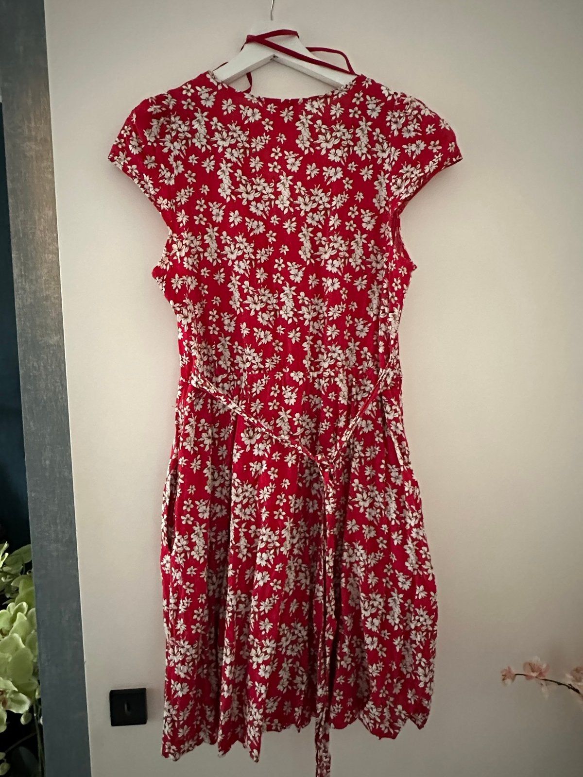 Koopje: Zomerse katoenen jurk van Louche, maat 40, Kleding | Dames, Jurken, Maat 38/40 (M), Ophalen of Verzenden, Gedragen, Rood