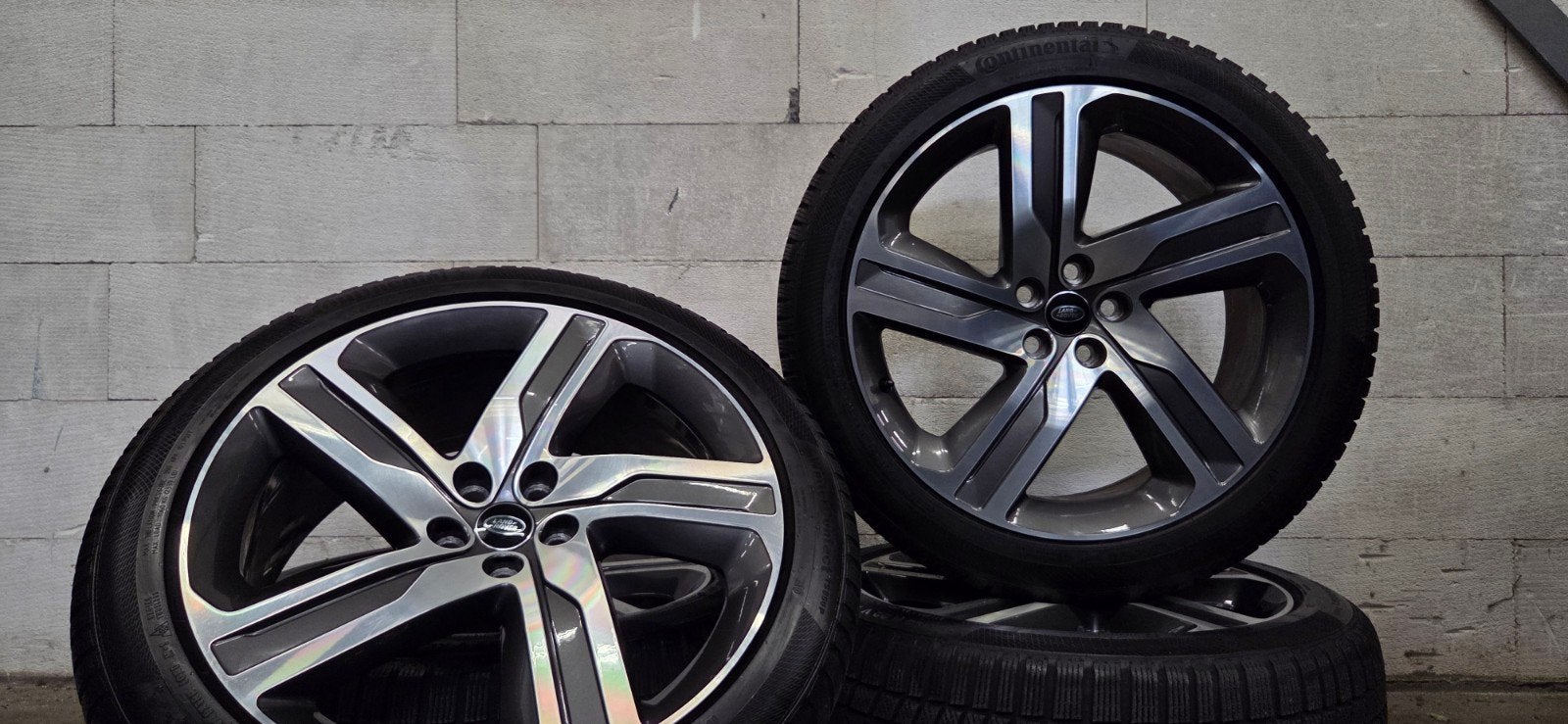 22" Land Rover Discovery V Defender L663 velgen winterbanden, Gebruikt, 285 mm, Banden en Velgen, Overige maten