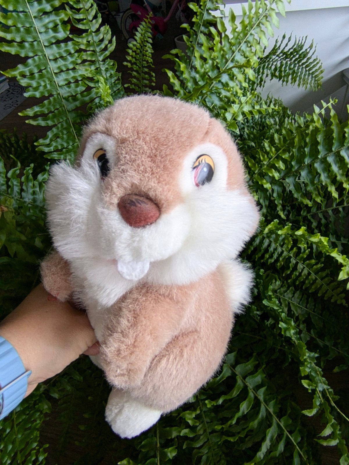 Schattig konijn knuffel - Zo goed als nieuw, Overige merken, Disney, Konijn, Ophalen of Verzenden