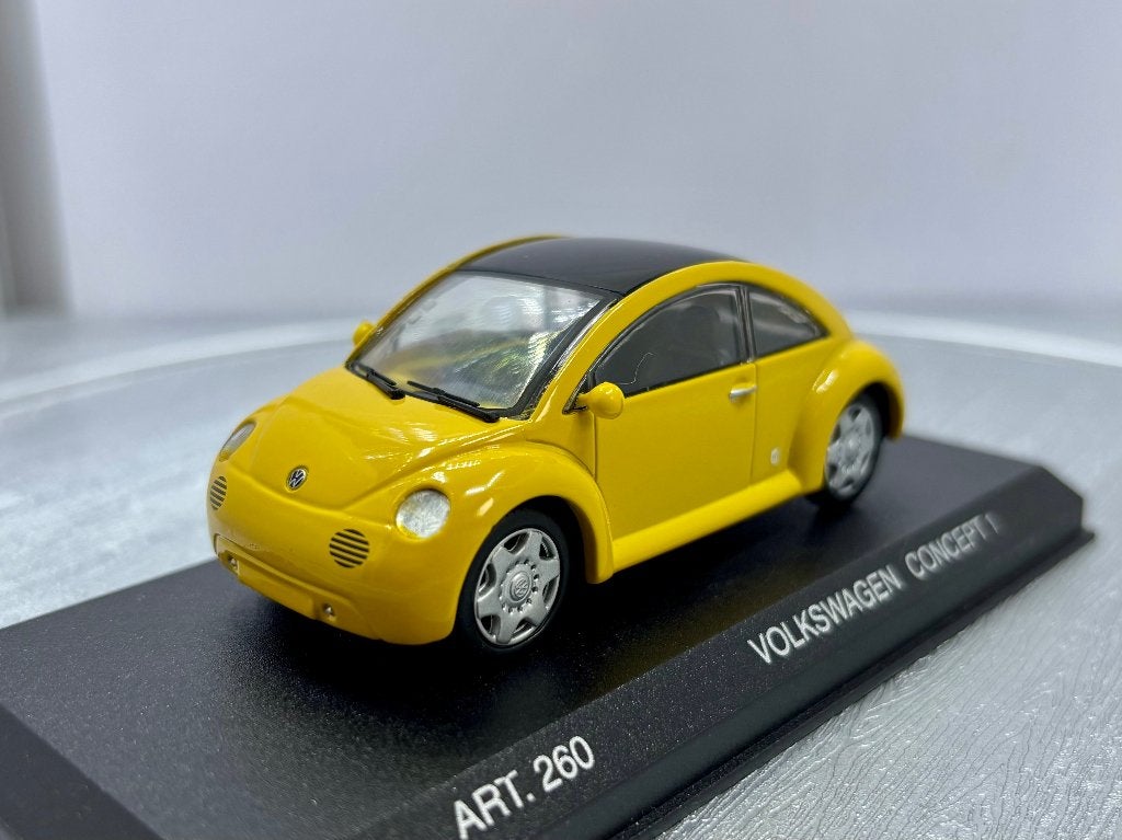 1:43 Volkswagen Beetle concept, Hobby en Vrije tijd, Ophalen of Verzenden, Zo goed als nieuw, Auto, MiniChamps