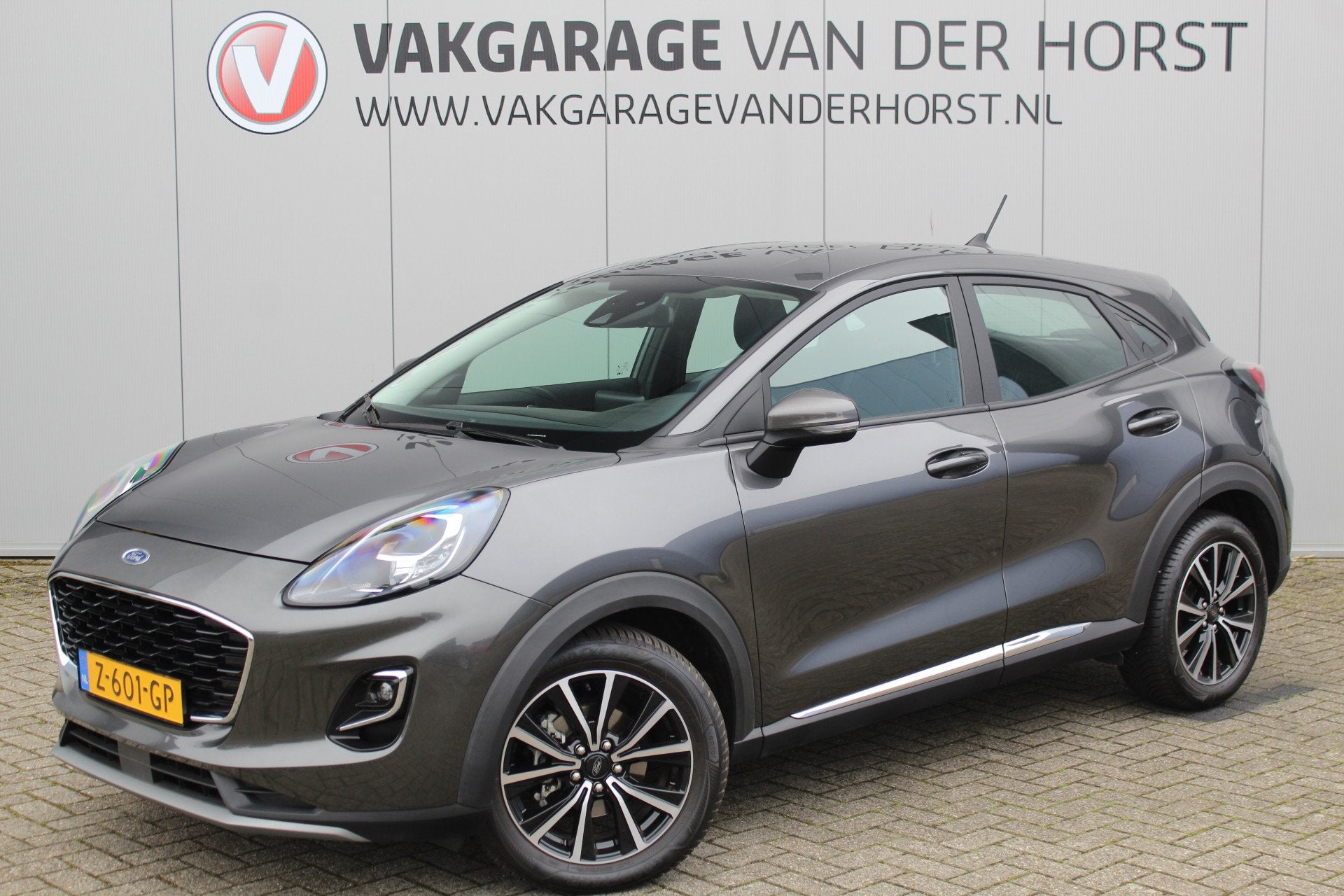 Ford Puma 1.0-125pk EcoBoost Mild-Hybrid Titanium. Fabrieksg, Auto's, Voorwielaandrijving, 12 maanden, Stof, Zwart