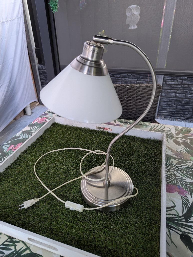 Tafellamp IKEA, Huis en Inrichting, Lampen | Tafellampen, Wit, Ophalen of Verzenden, Zo goed als nieuw, IKEA