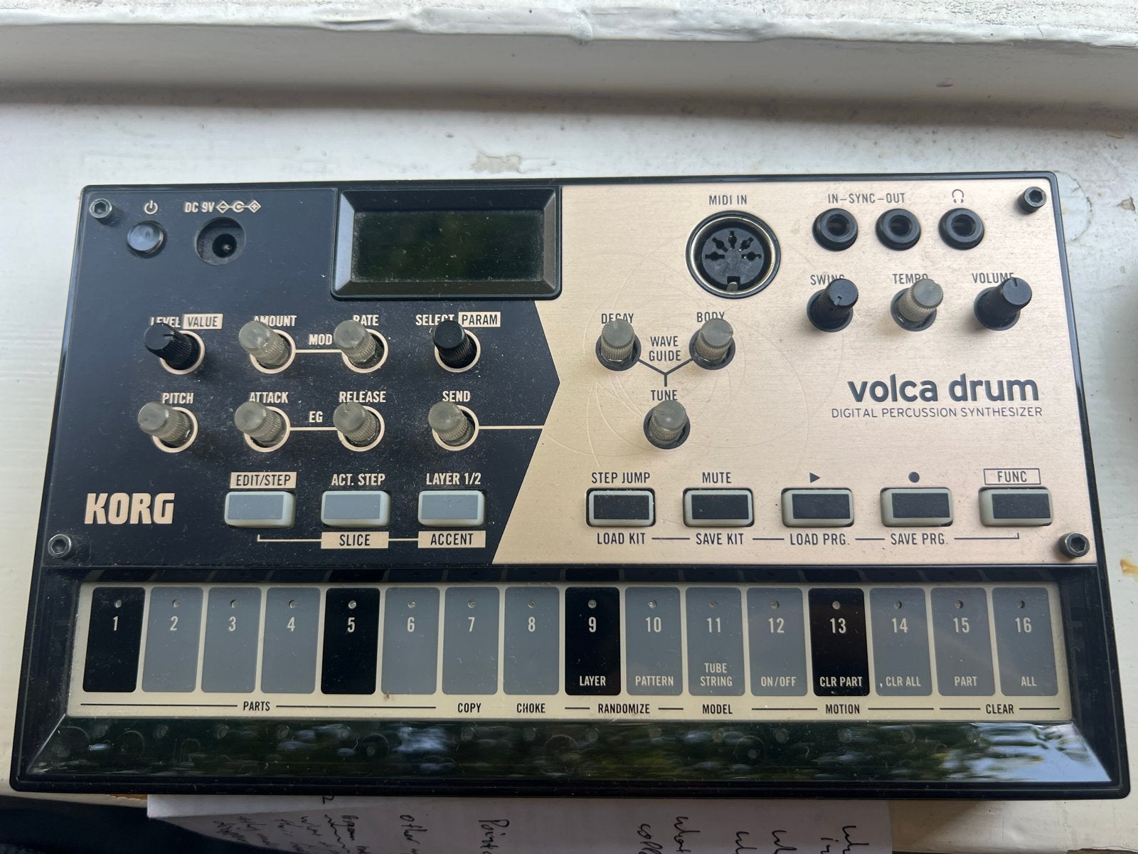 Korg Volca Drum - Digitale Percussie Synthesizer, Gebruikt, Korg, Met midi-aansluiting, Overige aantallen