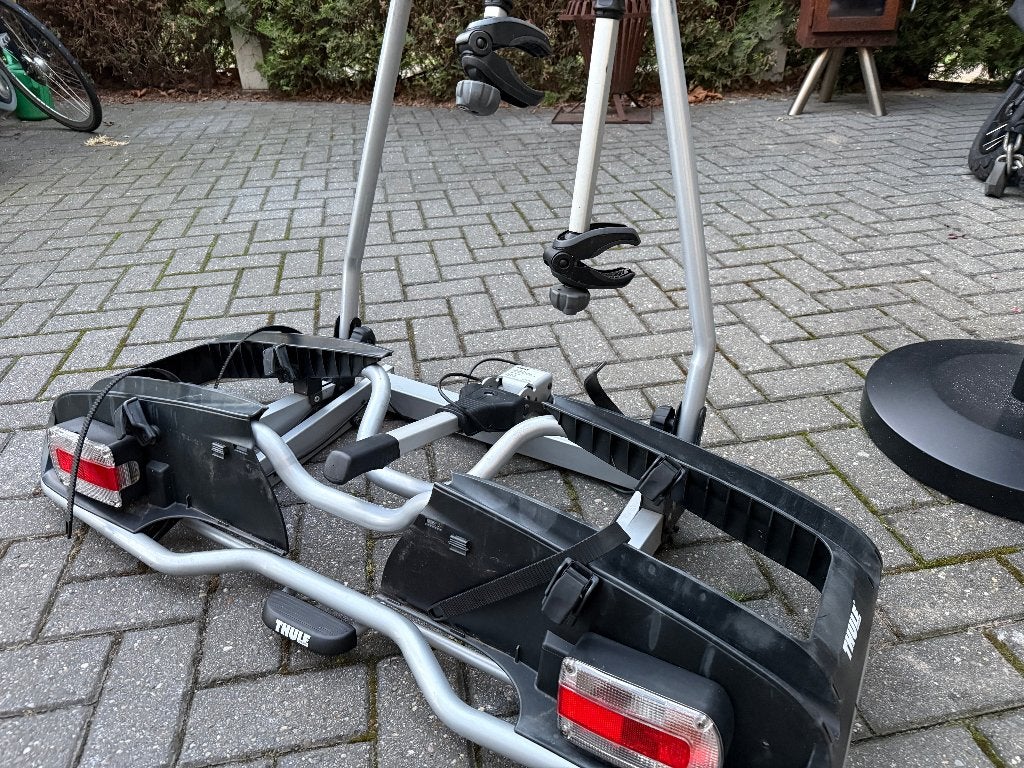 Thule EuroPower 916 fietsendrager voor 2 e-bikes – 60 kg, Auto diversen, Fietsendragers, Ophalen, 2 fietsen, Zo goed als nieuw