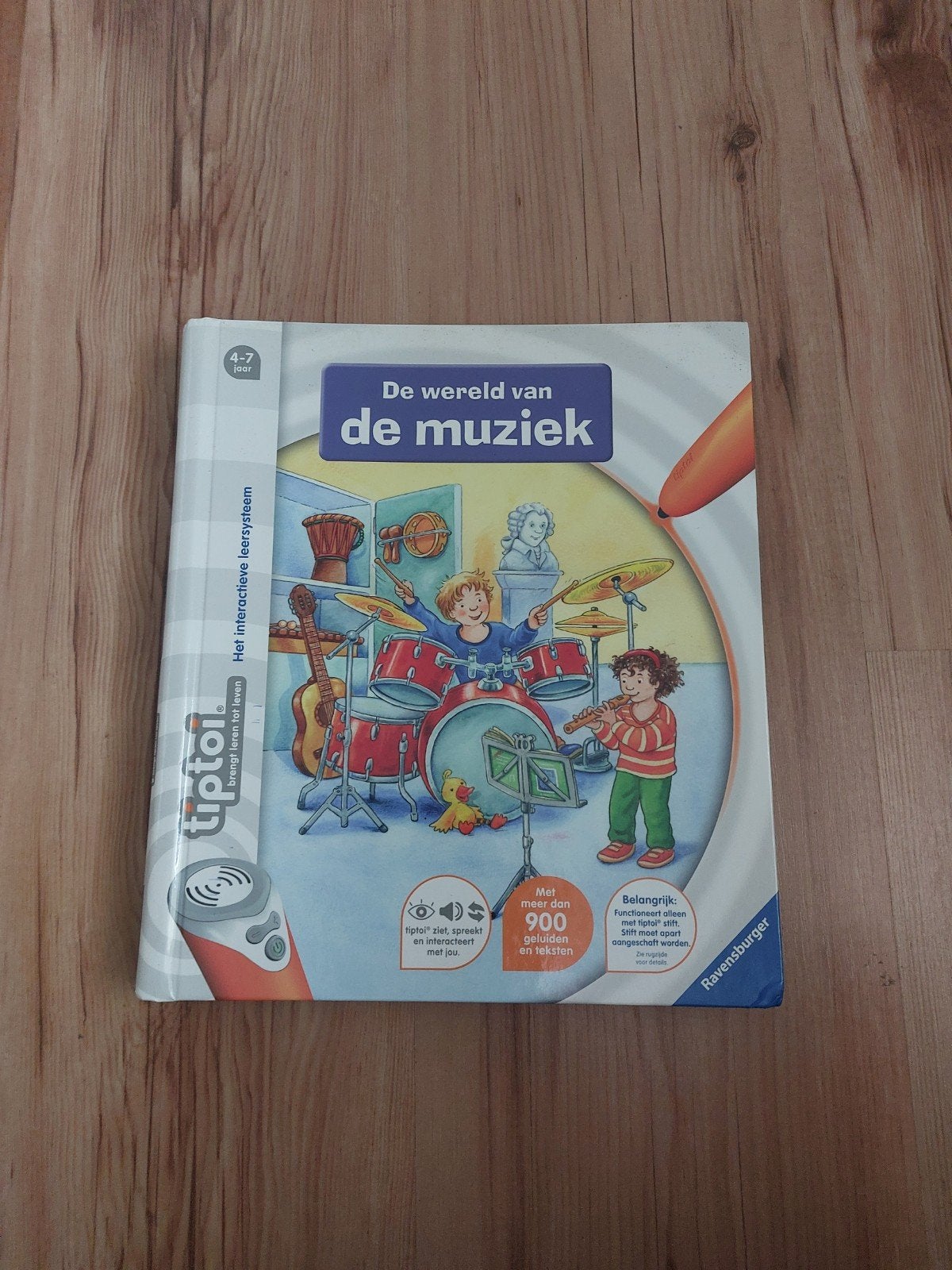 tiptoi de wereld van muziek., Kinderen en Baby's, Speelgoed | Educatief en Creatief, Ophalen of Verzenden, Zo goed als nieuw