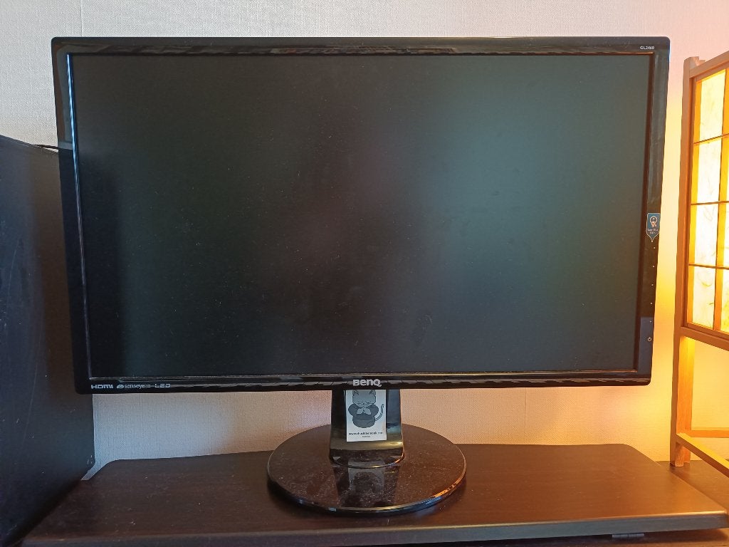 BenQ GL2460HM 24" Full HD monitor, Computers en Software, Ophalen, Gebruikt, Full HD, 60 Hz of minder