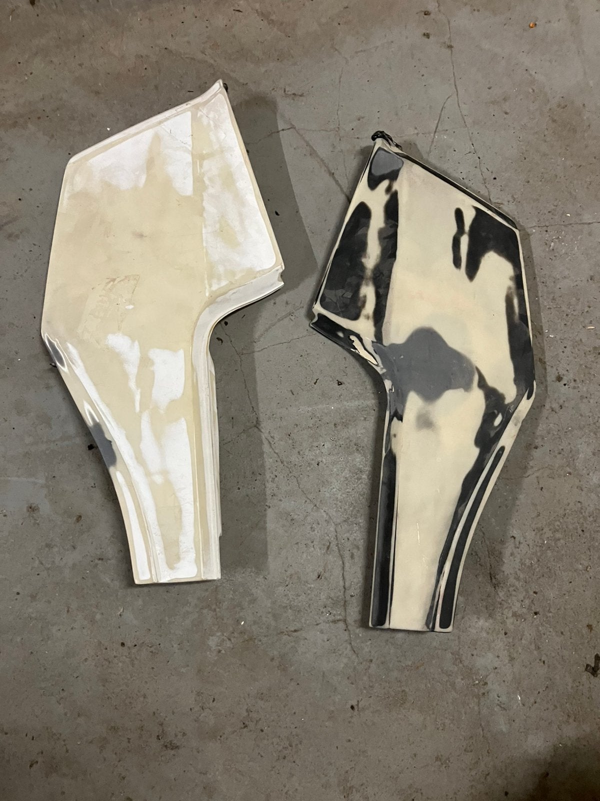 Honda mbx50 mbx 80 cc zijkappenset, Ophalen of Verzenden, Gebruikt, Kap