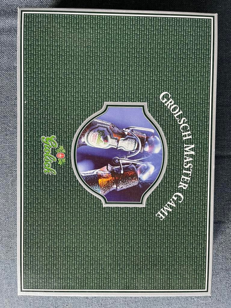 Grolsch Master Game, Ophalen, Nieuw
